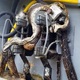 f.Large snakes were discovered to have electricity in mysterious electrical enclosures.f