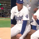 Dodgers Players Couldn’t Stop Staring In Awe During First Pitch