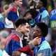 rr Touching Moment: Bellingham Embraces Brazil Stars Vinicius Jr & Rodrygo After England’s Wembley Defeat, Playfully Engages Endrick