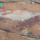 9,000-year-old rock art discovered among dinosaur footprints in Brazil