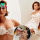 Hailey Bieber models bridal lingerie after slamming ‘fake’ theories about her marriage to Justin