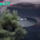 qq A captivating video surfaced, revealing a UFO emerging from the depths of a mysterious cave, showcasing an otherworldly phenomenon in motion.