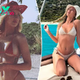 Brittany Mahomes puts her curves front and center in ‘micro’ red bikini