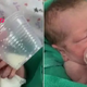 ”User ImThe Cup of Hope: A video depicting a newborn infant holding a milk cup resonates with the hearts of millions.” LS