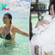 Kourtney Kardashian celebrates ‘adjusting’ postpartum body in bikini, slams ‘pressure’ to bounce back