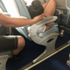 Dad sparks online debate after cradling daughter’s head for 45 minutes so she could sleep during a flight