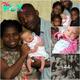 A Black couple’s Joyful Celebration as They Welcome a Baby with Blonde Hair and Blue Eyes, Radiating Exceptional Beauty.  .SG