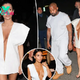 Bianca Censori channels Kanye West’s ex Kim Kardashian in plunging white dress