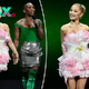 Ariana Grande is pretty in $7K pink  floral minidress at CinemaCon 2024 with ‘Wicked’ co-star Cynthia Erivo
