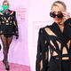 Paris Hilton ditches bra in daring cutout coat on Fashion Trust U.S. Awards red carpet