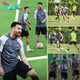 PHOTO GALLERY: Lionel Messi and his teammates laugh before the big battle with Monterrey
