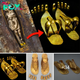 Unveiling the Enigma of King Tutankhamun’s Golden Sandals: A Fascinating Tale of the Ancient Pure Gold Footwear Adorning the Pharaoh’s Feet over 3,300 Years Ago.sena