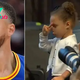 Riley Curry Looks Very Grown Up At Golden State Warriors Game