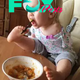 QT Breaking Boundaries: Russian Infant’s Remarkable Feat of Self-Feeding with Feet Defies Expectations