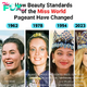 How Beauty Standards of the Miss World Pageant Have Changed