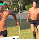 Shirtless and sweaty Tom Brady flaunts fit physique during grueling workout
