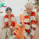 Interfaith wedding in Italy combined Muslim nikkah, Hindu pheras