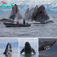 ѕtᴜппіпɡ images depict the majestic oceanic giants gracefully gliding through the waters as they feed off the coast of Alaska.sena