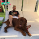 QT “Emotional Conundrum: Lionel Messi Parts with Beloved Dog Hulk in Barcelona as He Moves to Miami”