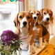 QT “Beagle Bonanza: A Paw-some Gathering of Friends for Food and Fun!”