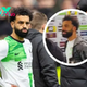 “There’s going to be fire” – Mo Salah jokes at Jurgen Klopp drama in mixed zone