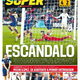 Portada de Superdeporte contra el Barça: “Escándalo”