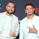 Patrick Mahomes Jokes He Can’t Keep Up With ‘Super Intelligent’ Travis Kelce at Parties