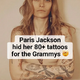 Paris Jackson Covered Her Body in Makeup to Hide Her 80+ Tattoos for the Grammys, Here’s Why