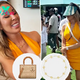 Lisa Hochstein sports over-the-top visor, over $16K in accessories at star-studded Miami Grand Prix