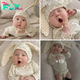 The adorable expressions of newborn babies.sena