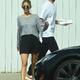 4t.Jennifer Lawrence flaunts her style in a chic black mini skirt during a lunch date with beau Cooke Maroney in sunny Los Angeles.