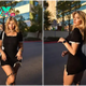 “Gabi Champ Stuns in Mesmerizing Black Miniskirt, Radiating Unmatched Elegance!”