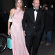 rom. Rosie Huntington-Whiteley and fiancé Jason Statham put on a loved-up display as they attend Victoria Beckham’s 50th birthday bash