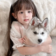 SAO.”A Cute Pair: My Baby and Their Furry Best Friend”.SAO