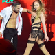 dq “Jennifer Lopez Flaunts Toned Behind in Sultry Black Fringed Bra Performance”