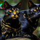 SKTT1-By delving into the enigmatic world of Felis Salamandra, we uncover the mystique behind their stunning black and gold patterns, with each intricate design testifying to the captivating allure of nature’s most mysterious felines.