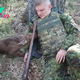 Baby Moose Approaches Soldier In Forest, Then He Realises He’s Trying To Tell Him Something