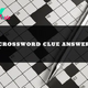 Chair or couch Crossword Clue