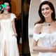 Anne Hathaway pairs Gap shirt dress with millions in Bulgari diamonds