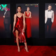 B83.Dazzling in Red: Gal Gadot Shines with Dwayne Johnson and Ryan Reynolds at Red Notice Premiere in LA