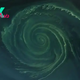 Earth from space: Ethereal algal vortex blooms at the heart of massive Baltic 'dead zone'