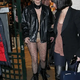 B83.Lady Gaga boldly embraces the cold, fearlessly baring it all.