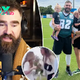 Jason Kelce says Memorial Day weekend was ‘fun’ despite wife Kylie getting into screaming match with angry fan