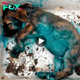 The poor puppy was put in a box, thrown in the middle of the street while he was sick, and was abused by children, leaving his whole body covered in ink.