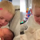 ”Unforgettable Moment: Boy’s First Hug for Crying Newborn Elicits Emotional Response Online” LS LS
