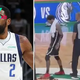 Mavericks Logo Was Behind Kyrie Irving When He Stomped On Celtics Logo