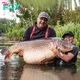 LS LS ”11-year-old UK child breaks the world record by catching a 96 pound fish, almost as heavy as him ‎”