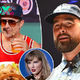 Jason Sudeikis asks Travis Kelce when he’s going to ‘make an honest woman’ out of Taylor Swift in Big Slick skit