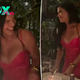 Lauren Sánchez rocks red Versace latex at son Nikko’s graduation party