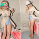 Beyoncé continues her country style streak in itty-bitty Daisy Dukes